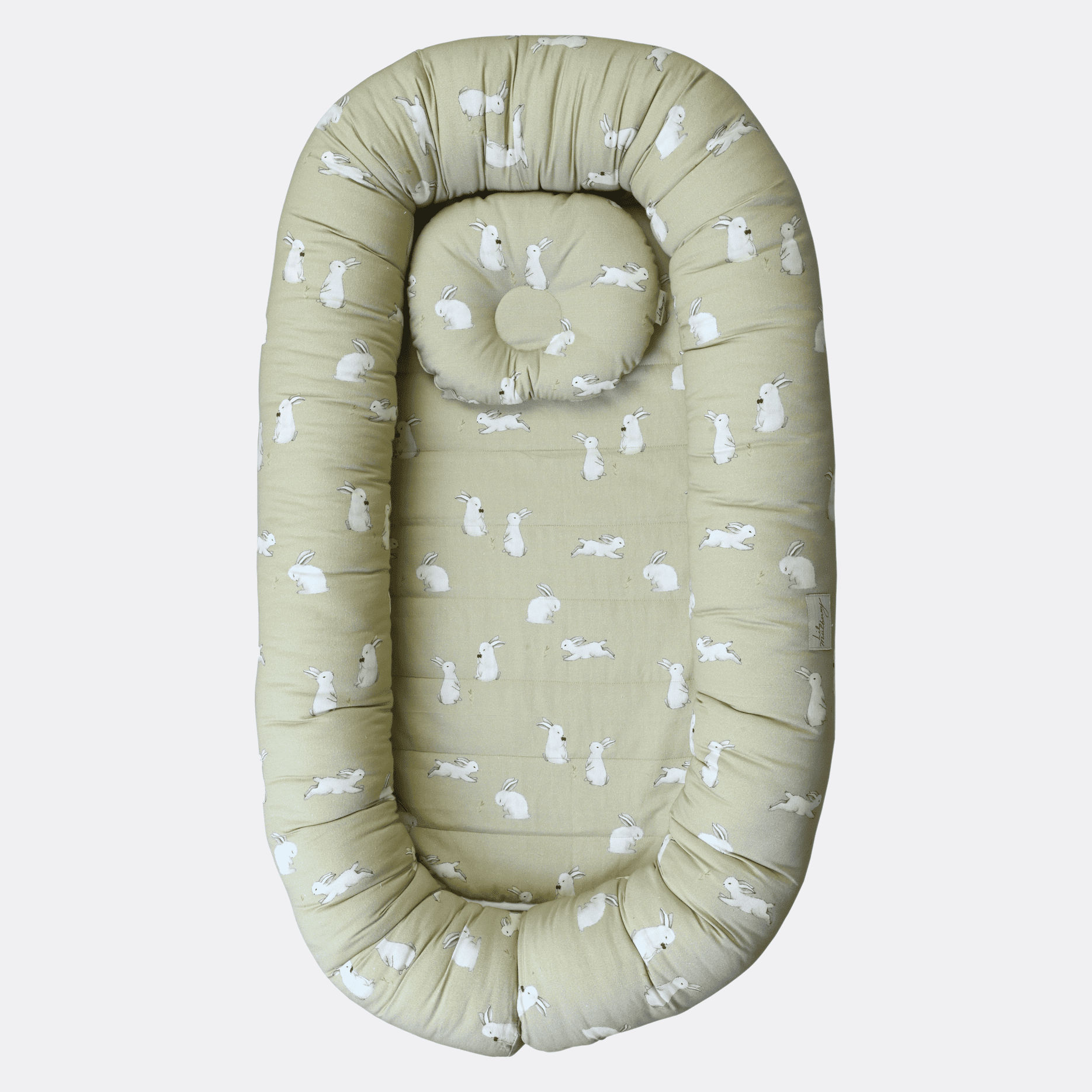 Sage Bunny Baby Nest Set 098